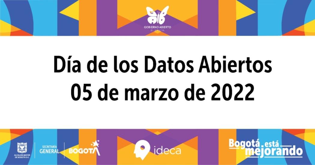 Hoy, Conmemoración del Día Mundial de los Datos Abiertos en Bogotá 