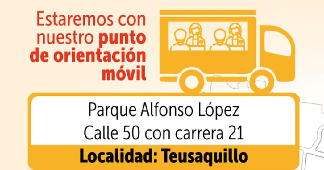 Este viernes la móvil de impuestos llega a la localidad de Teusaquillo