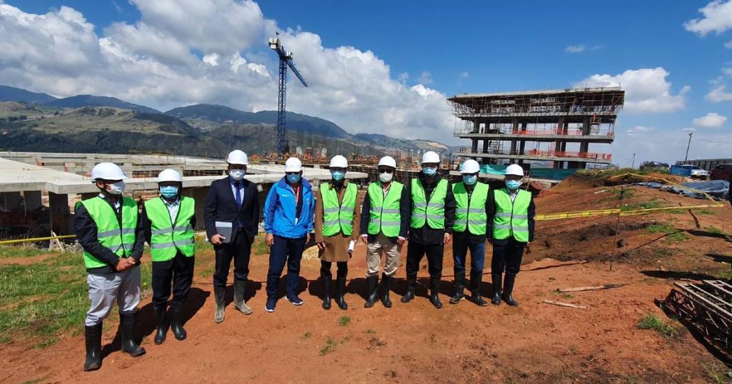 Avanzan las obras de construcción del nuevo Hospital de Usme en Bogotá