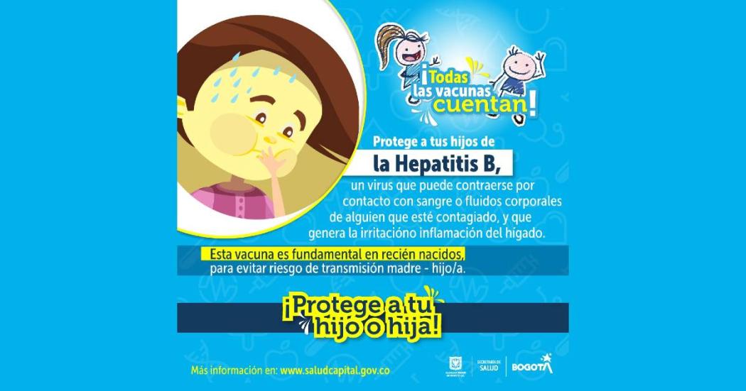 Puntos de vacunas gratuitas para niños de 3 a 11 años en Bogotá (Foto)