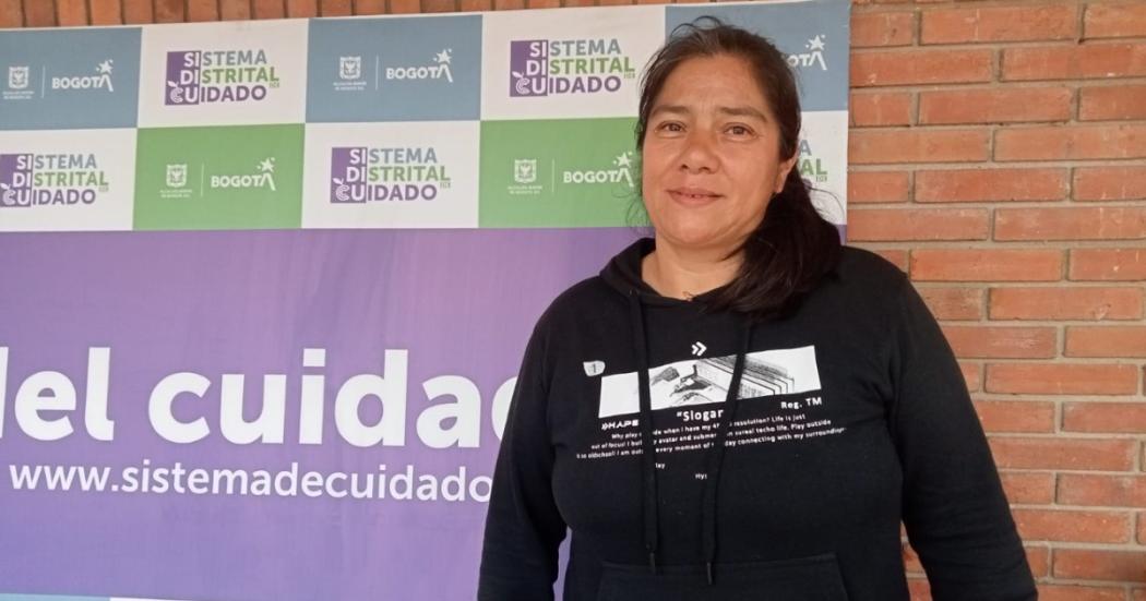 Martha, del Sistema Distrital de Cuidado, se graduará como bachiller