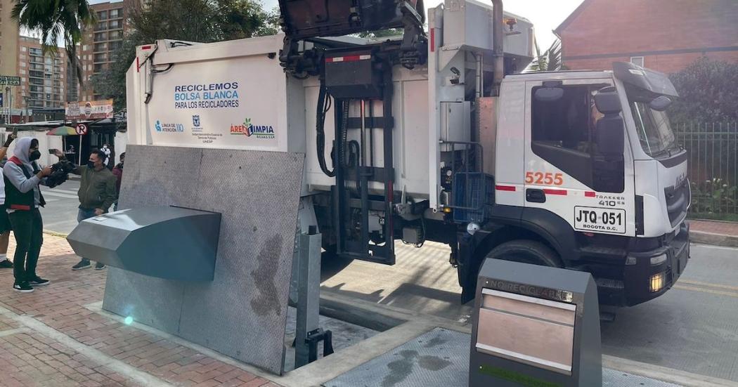 Contenedores soterrados mejorarán disposición de residuos en Bogotá