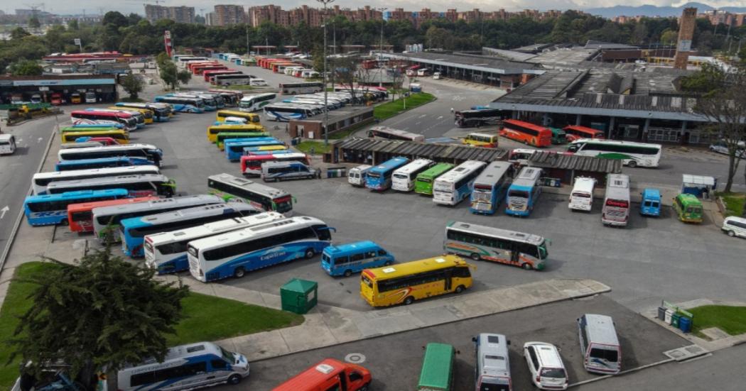 Operación de la Terminal de Transporte de Bogotá para este puente