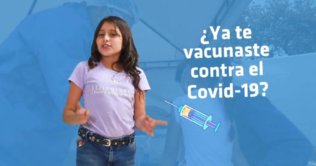 Sec. Salud promueve la vacunación de niños y niñas contra COVID-19