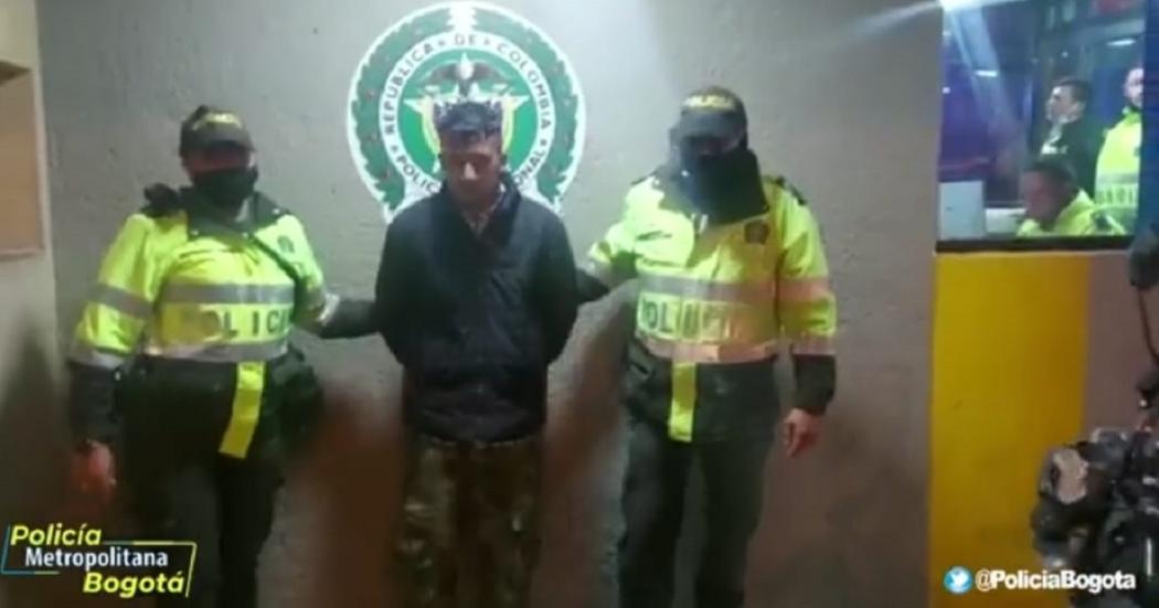 Cayó delincuente que hurtó celulares a dos jóvenes de Ciudad Bolívar