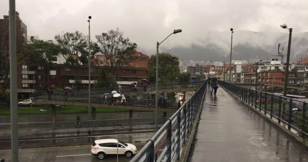 Reporte del clima para hoy 27 de abril en la ciudad de Bogotá 