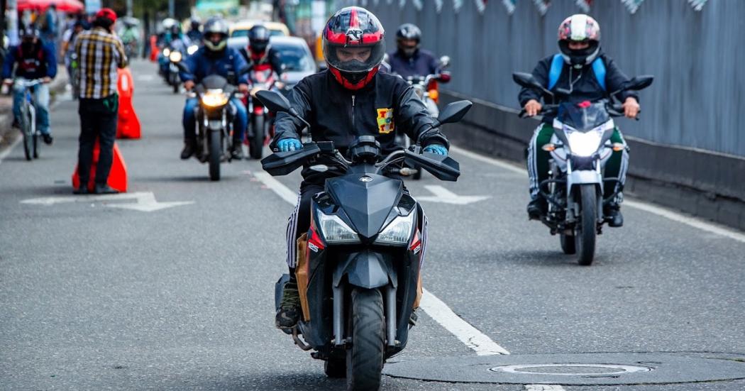 Desde este lunes regirán medidas para motociclistas y acompañantes 
