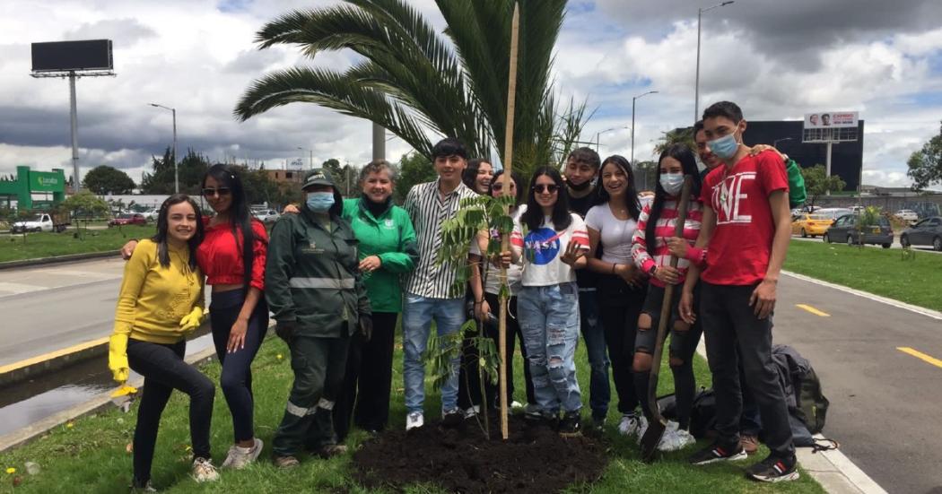 Jornadas de plantación en Bogotá en el Día Internacional de la Tierra 