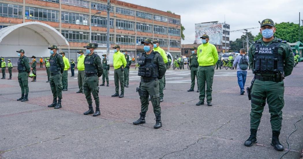 Así estará distribuida la Policía de Bogotá en la Semana Santa