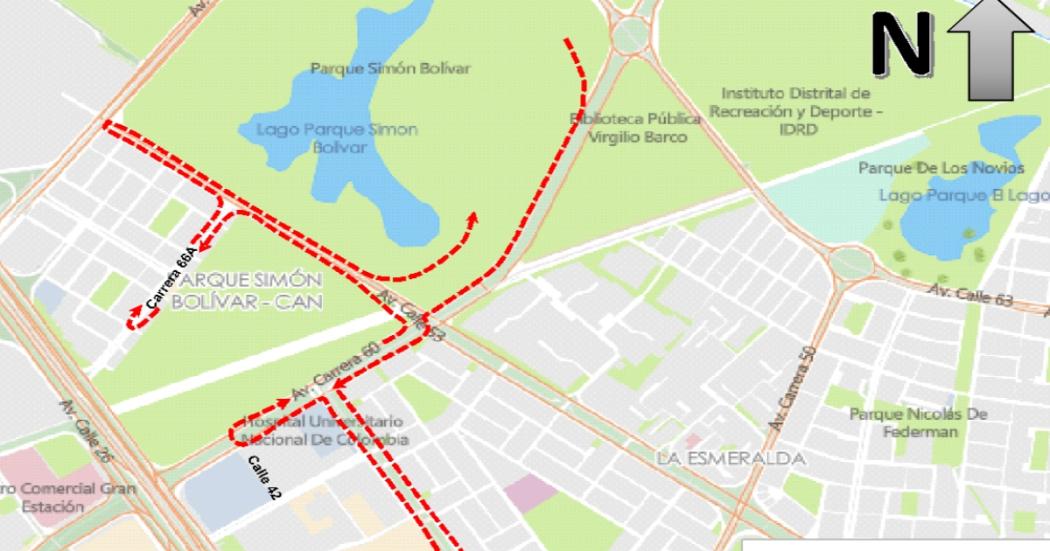 Carrera Verde Bogotá 2022: cierres y desvíos del domingo 3 de abril 
