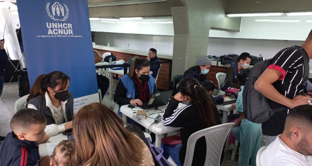 Proceso de regularización para los migrantes venezolanos en Bogotá