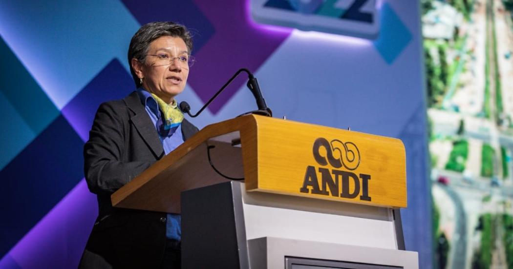 Alcaldesa presenta logros y proyectos de Bogotá en Asamblea de la ANDI