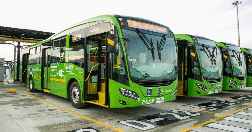 En 2036 la flota de transporte público será 100% eléctrica en Bogotá 