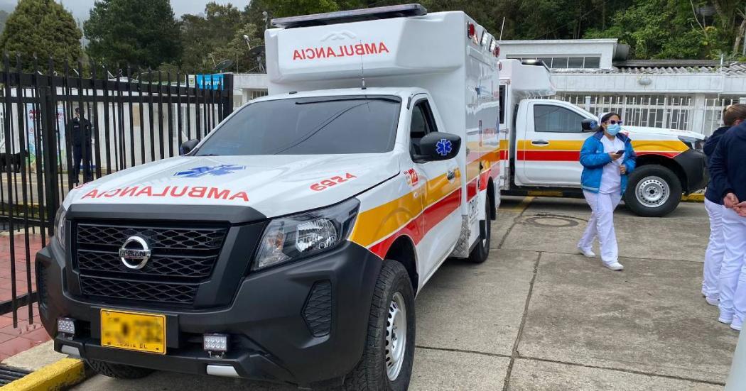 Entrega de dos nuevas ambulancias en la localidad de Sumapaz, Bogotá