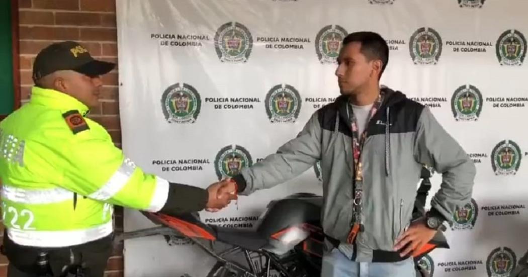 Policía de Bogotá recuperó dos motocicletas que habían sido hurtadas 
