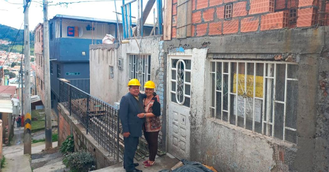 Luis Hortua beneficiario que mejora su vivienda con el Plan Terrazas 