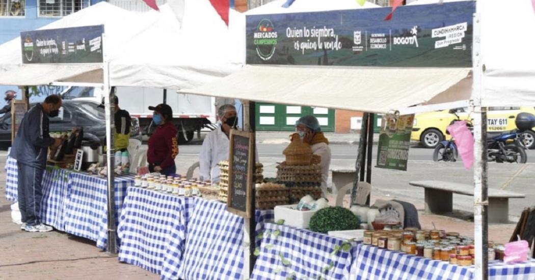 Habrá mercados campesinos en la Plaza de Bolívar el 2 y 3 de junio