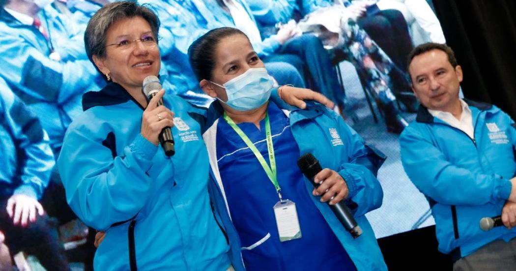 Distrito rinde homenaje a profesionales del sector salud en Bogotá