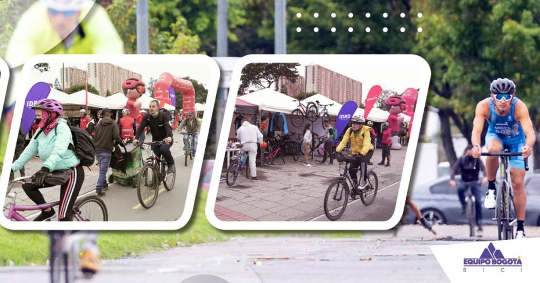 Día Mundial de la Bicicleta 2022 en el parque Simón Bolívar