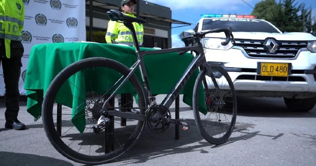 En Fontibón la Policía recuperó bicicleta avaluada en $12 millones 