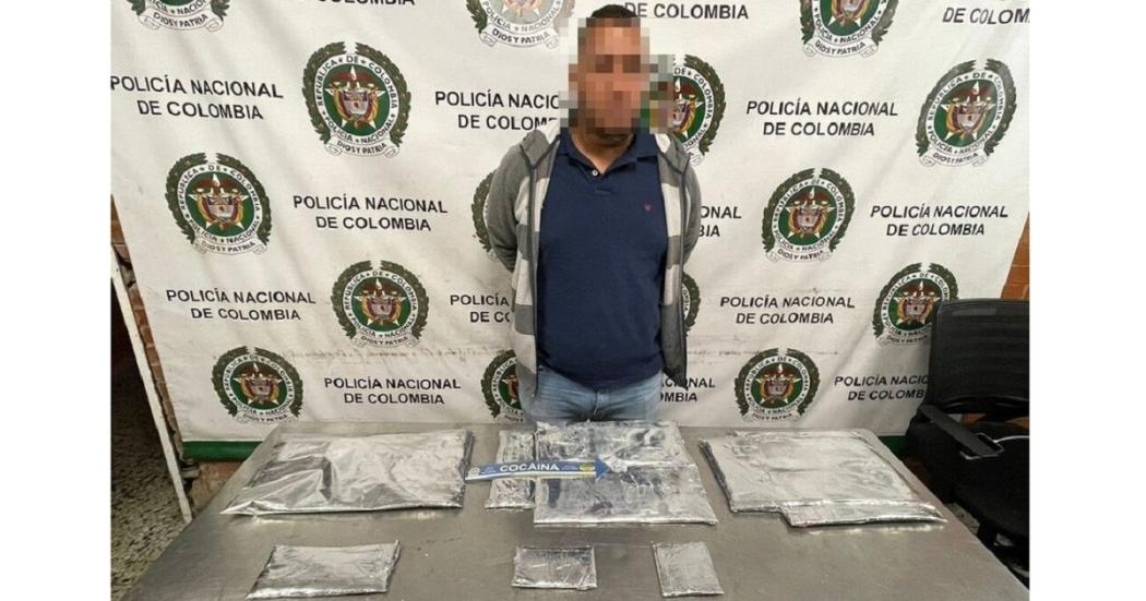 Cayó en el aeropuerto El Dorado un hombre con 9 kilos de cocaína 