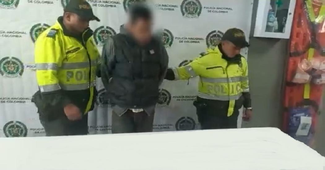 Nueva captura de la Policía: ¡En Ciudad Bolívar cayó un hombre armado!