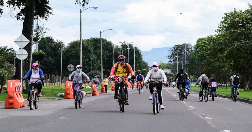 ¿Cómo será la ciclovía en Bogotá el lunes festivo del 20 de junio? 