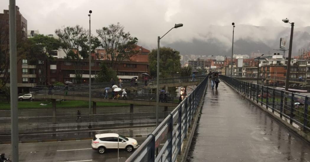 Reporte de clima: Bogotá tendrá un martes con lluvias en la tarde
