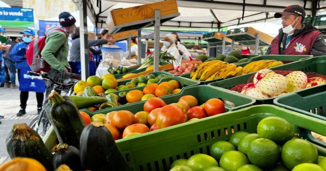 $766 millones en ventas dejó regreso del Mercado Campesino a la Plaza de Bolívar