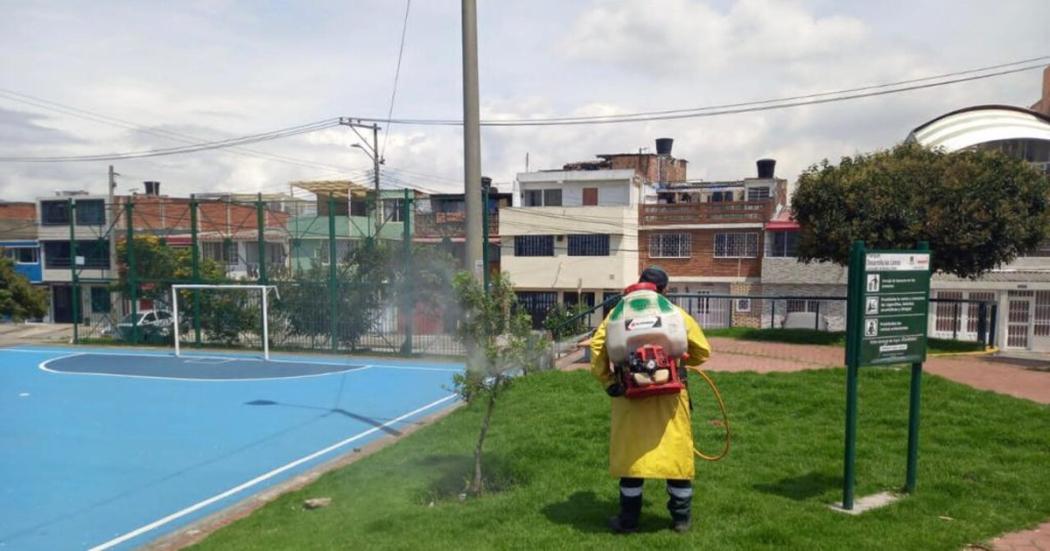 Sector Rafael Uribe Uirbe: Jardín Botánico embellece parque Libertador