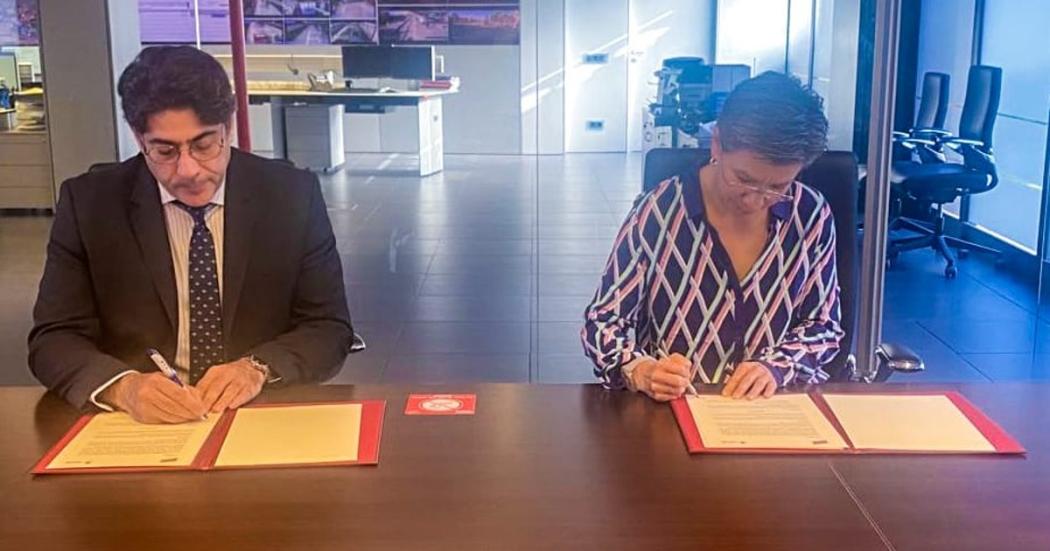 Bogotá: acuerdo de cooperación con Consorcio de Transportes de Madrid