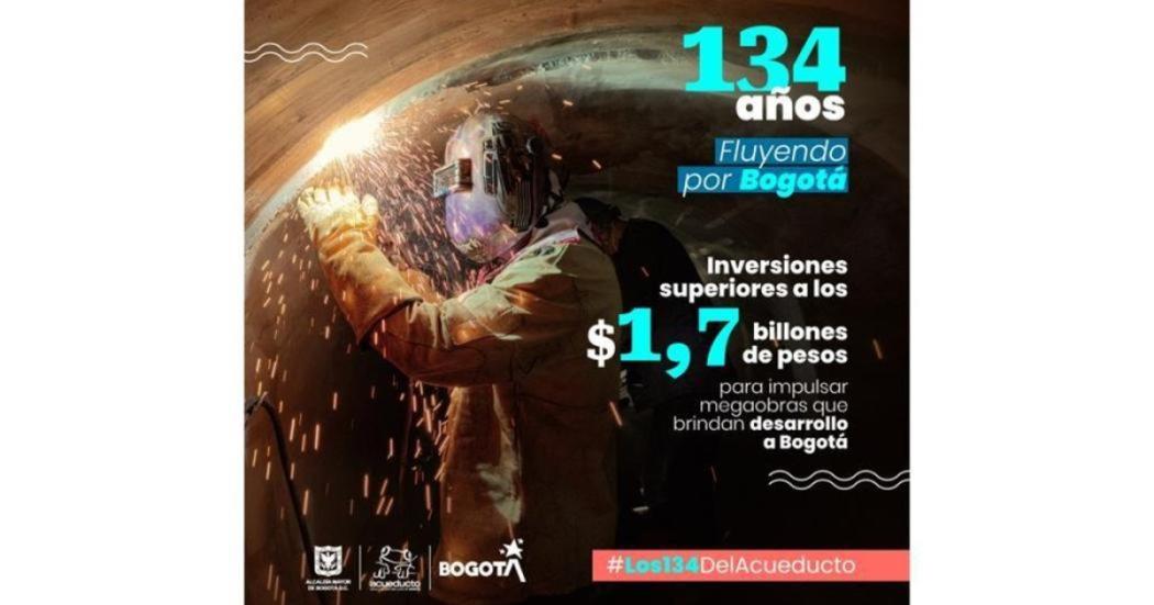 Acueducto, 134 años garantizando la gestión del agua en Bogotá 