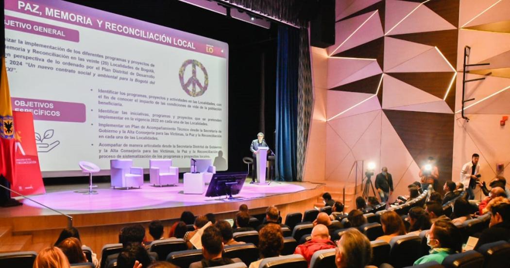 Bogotá destinará más de $8.000 mil millones al año para construir paz