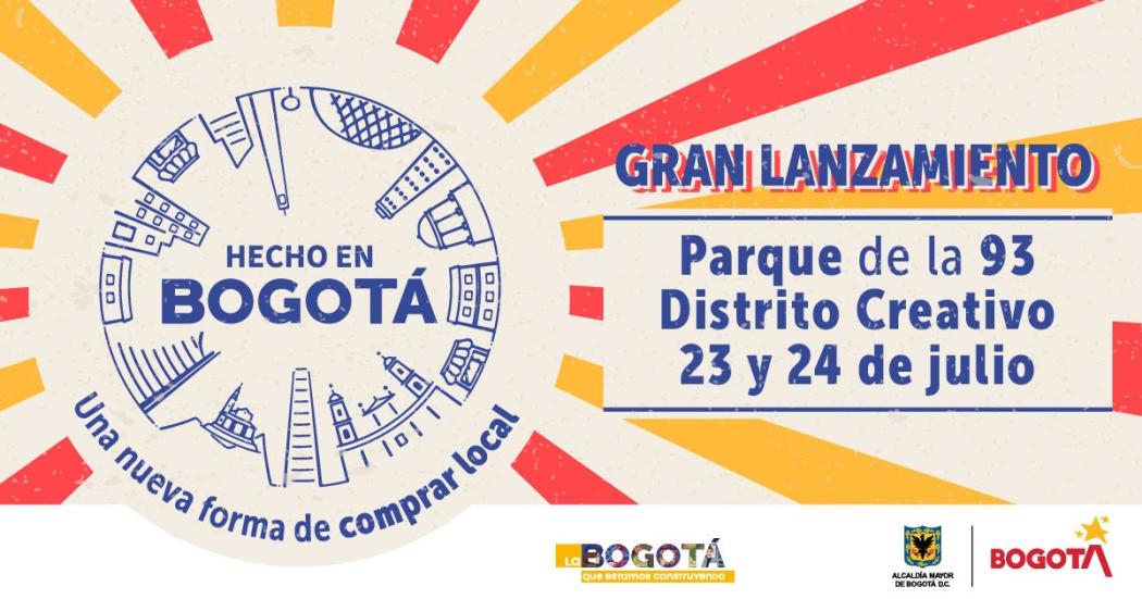 Llega la gran feria 'Hecho en Bogotá' al Parque de la 93 ¡Agéndate!