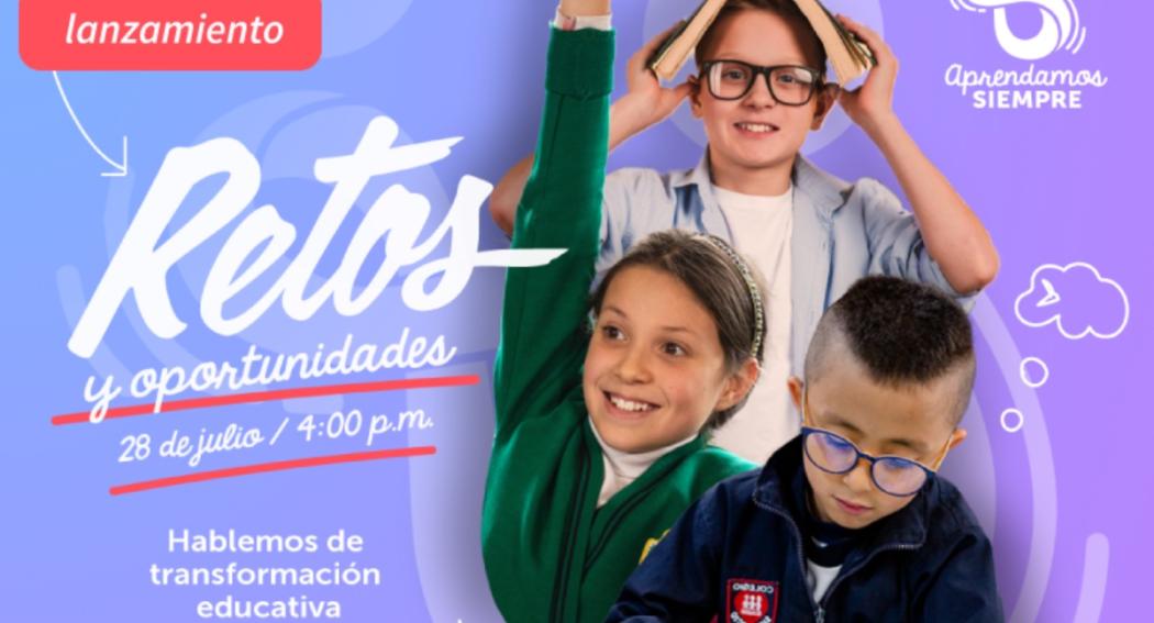 Bogotá: Lanzamiento de la estrategia educativa 'Aprendamos siempre'