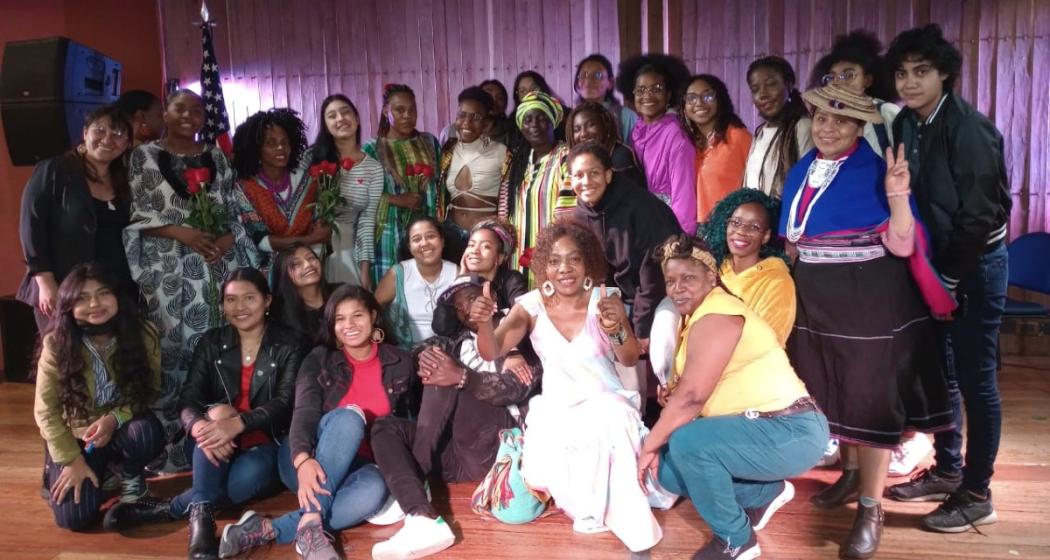 Con arte y cultura, Luz Marina busca la reparación de las mujeres afro