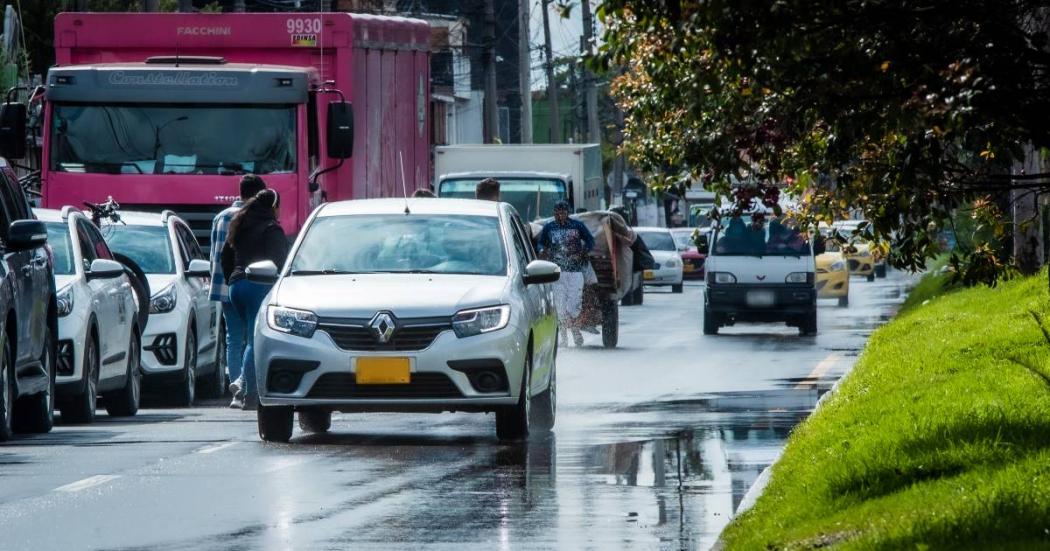 En dónde pago el impuesto del vehículo si la placa no es de Bogotá