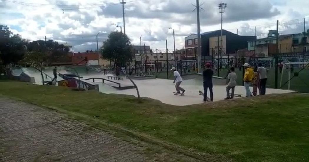 ¡Los jóvenes de Antonio Nariño propusieron pista de skate y ganaron!