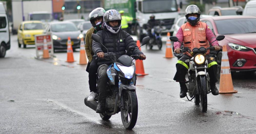 Bogotá: ¿Qué días aplica la restricción de acompañante hombre en moto?