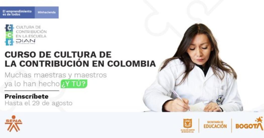 Inscripciones para el curso Cultura de la Contribución en Colombia