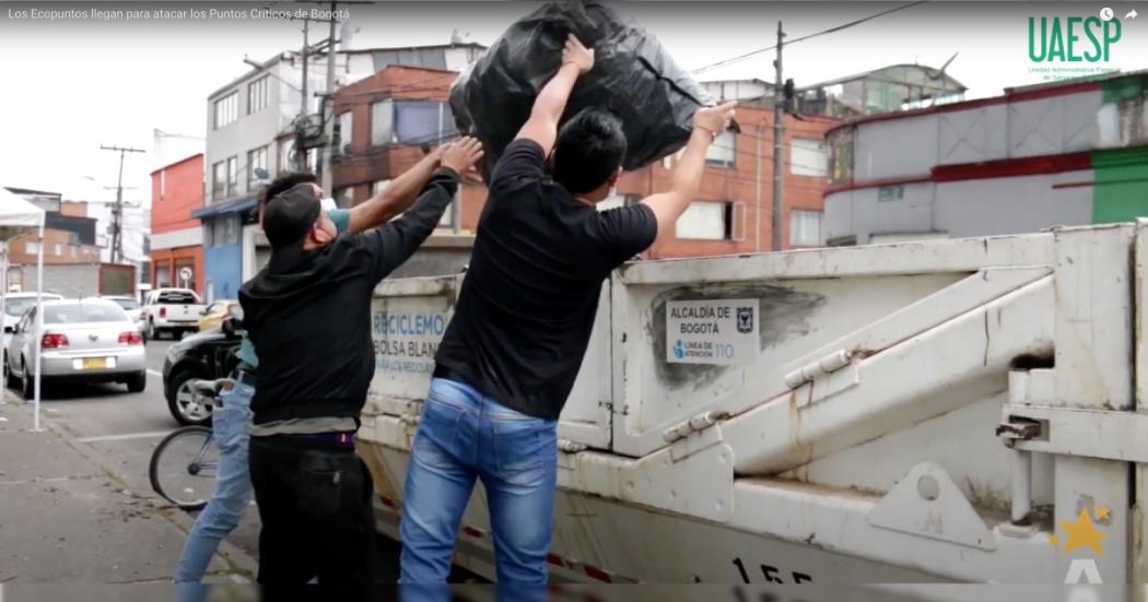 ¿Cómo se ubican los Ecopuntos de entrega de escombros en Bogotá? 