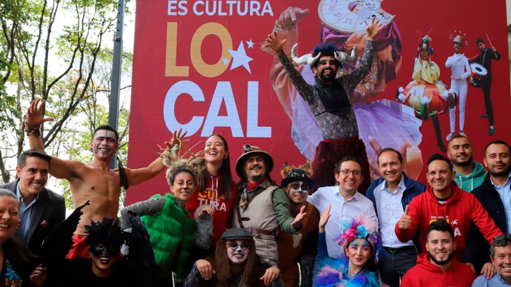 Lanzamiento de la convocatoria Es Cultura Local 2022 en Bogotá