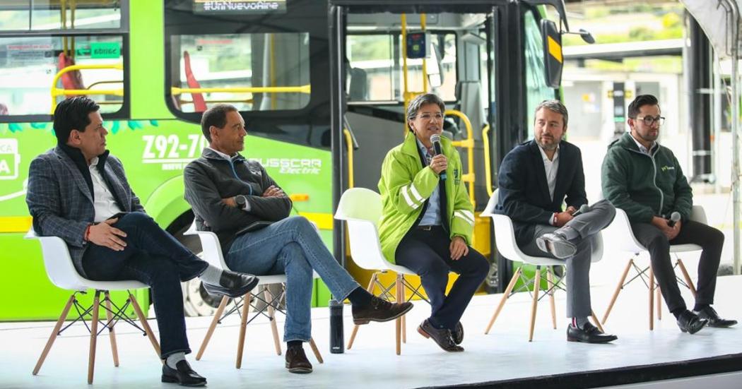 Bogotá inauguró patio de buses eléctricos más grande de América Latina