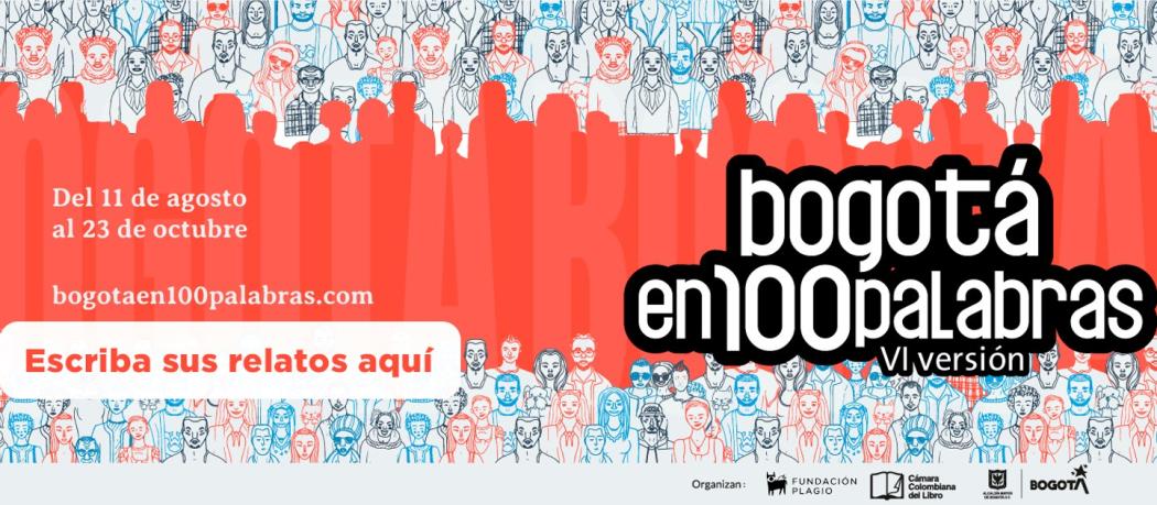 Inscripciones para la VI edición del concurso 'Bogotá en 100 palabras'
