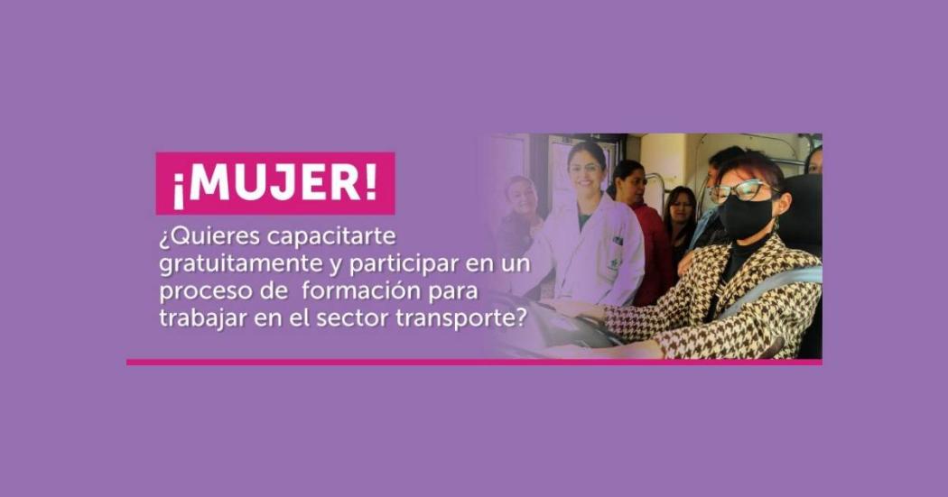 Nueva edición de la convocatoria Más mujeres en el sector transporte 