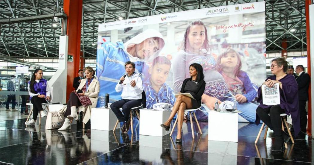 Con Intégrate Bogotá fortalece prestación de servicios para población migrante