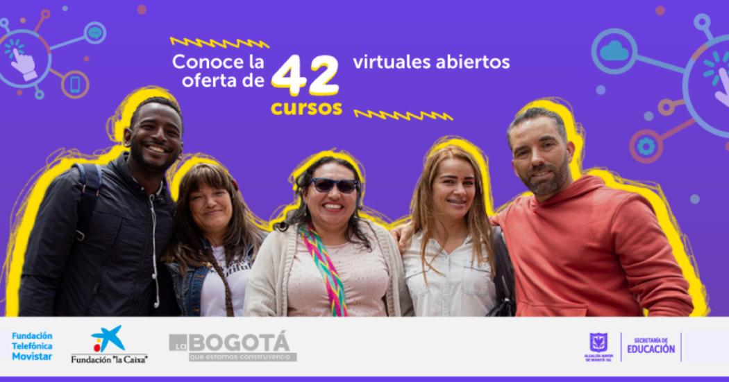 Oferta de cursos virtuales gratuitos para las y los docentes de Bogotá