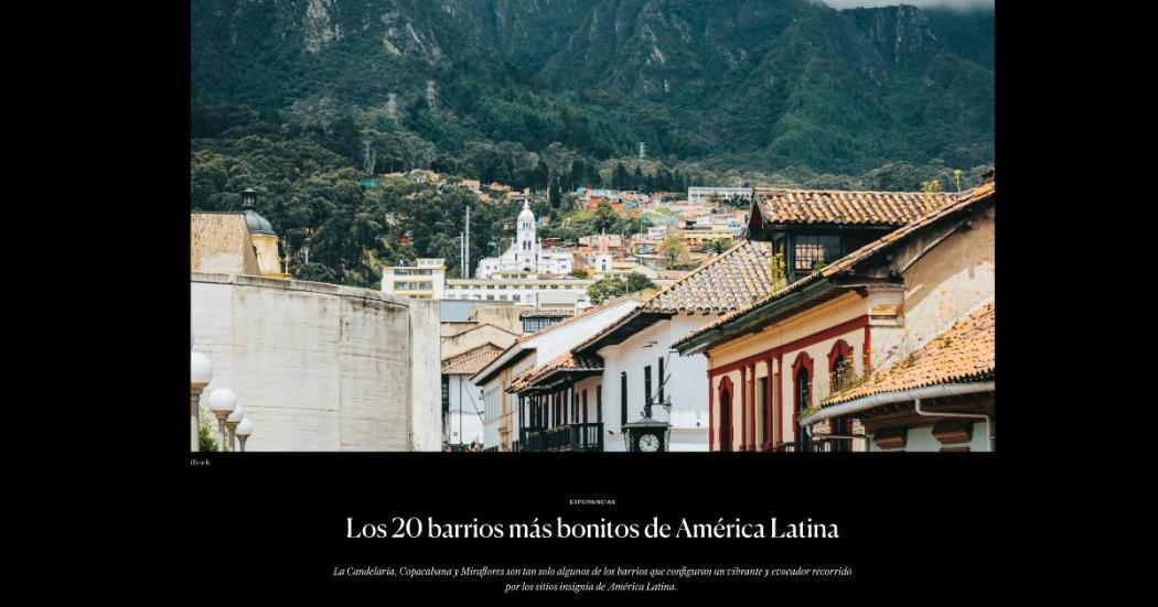 La Candelaria, uno de los barrios más bonitos de Latinoamérica: Revista Traveler