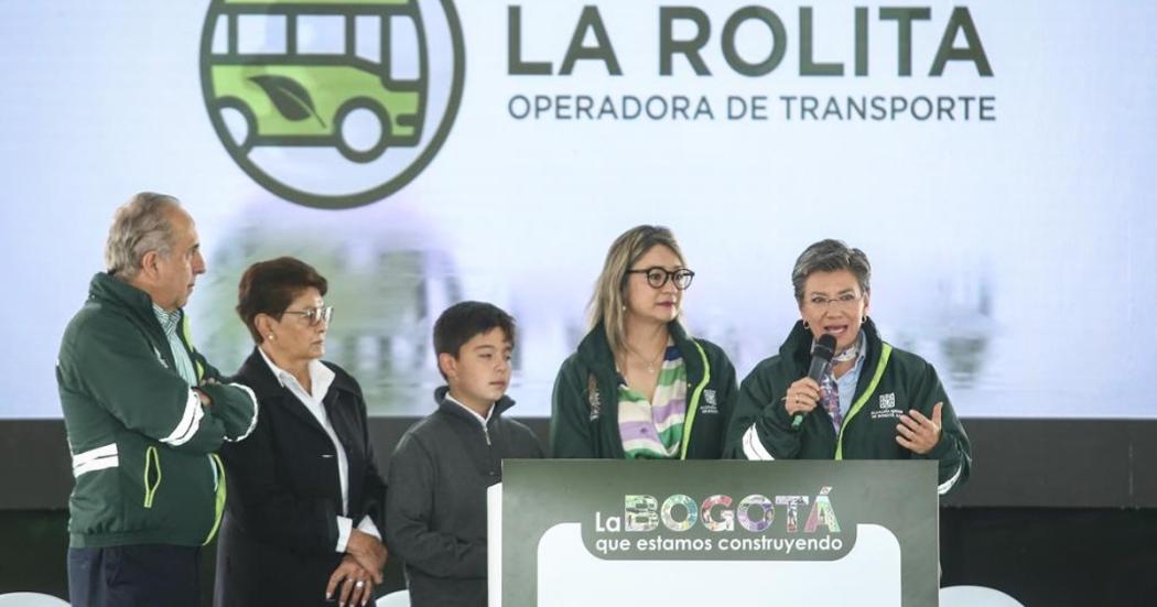 Carolina Martínez gerente de La Rolita operadora de transporte público