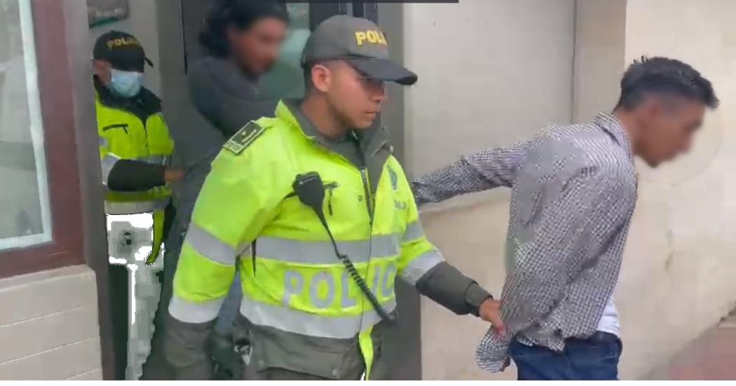 Policía capturó dos hombres por hurto y recuperó los elementos en Bogotá